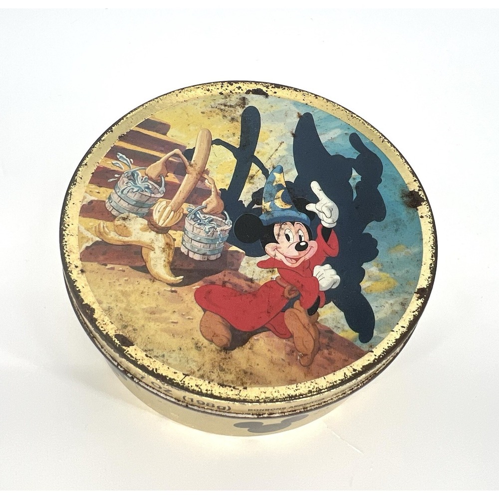 Vintage Walt Disney World Fantasia Empty Candy Tin